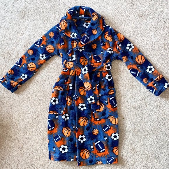 George Size 6 boys House Robe Basketball Soccer Football - Picture 1 of 2